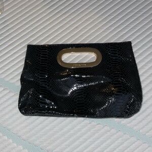 Michael Kors black clutch